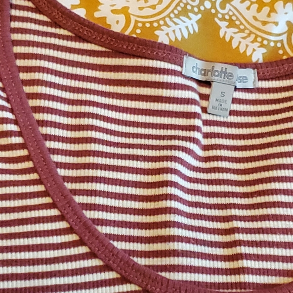 Rose Ringer Tee - Picture 2 of 3